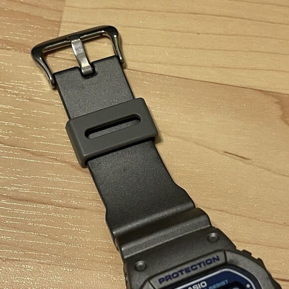 Casio G-Shock DW-056SD-8S Silver Dragon Men's Square 056 5600 Digital Watch - Picture 9 of 12